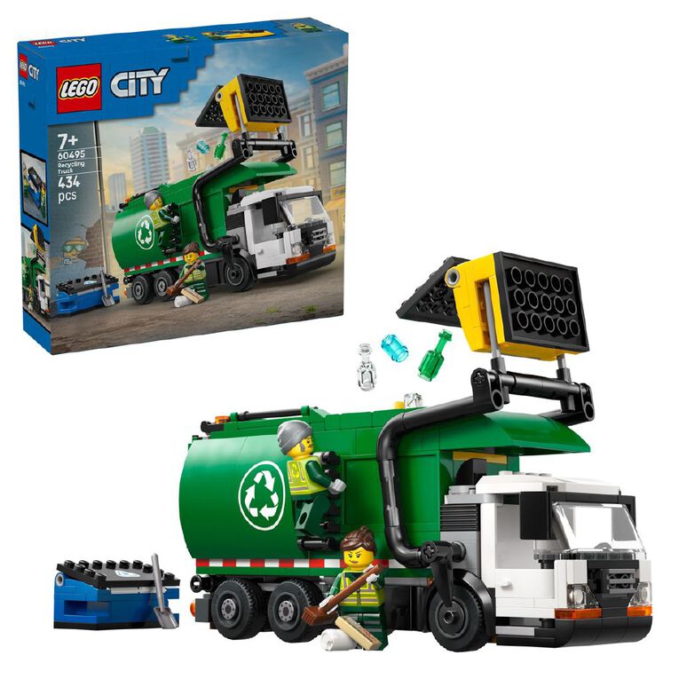 LEGO CITY Recycling Truck 60495, , hi-res