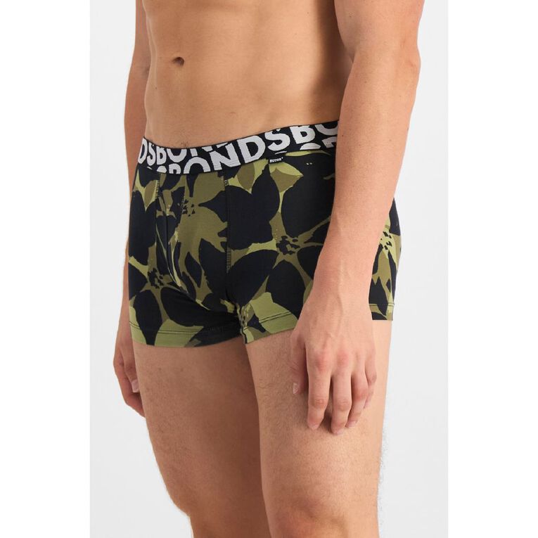 B FOR BONDS Men's Trunks 2 Pack, Khaki, hi-res