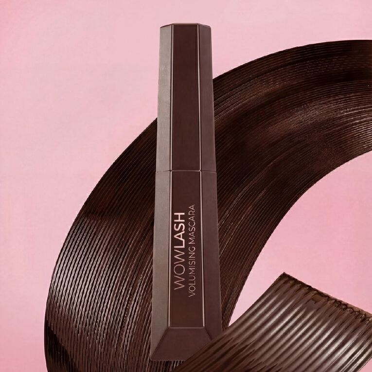 MCoBeauty WowLash Volumising Mascara - Brown Brown Mid, , hi-res