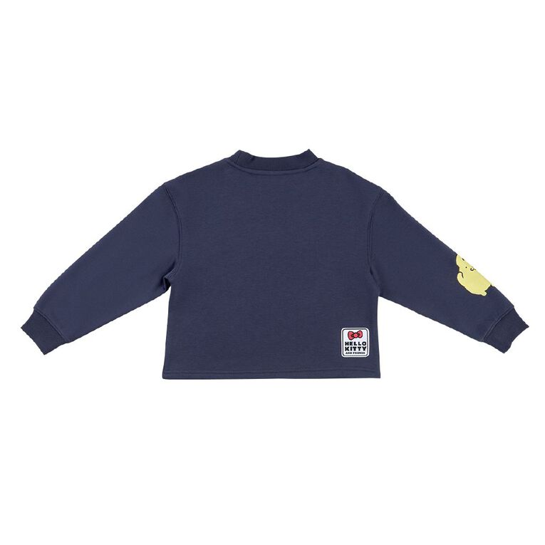 Hello Kitty Boxy Crew Sweat, Grey Dark, hi-res