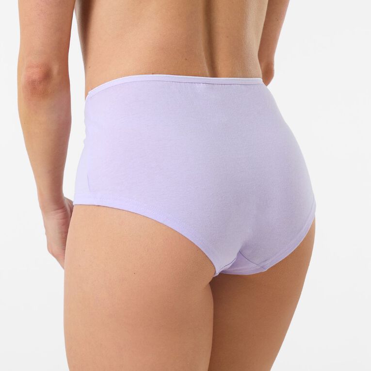 H&H Women's Shortie Briefs 5 Pack, Navy, hi-res