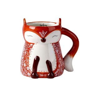 Living & Co County Fox Mug Brown Mid