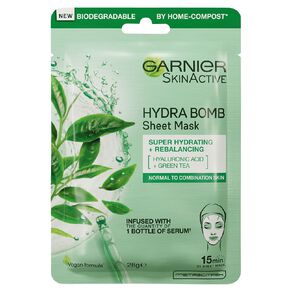Garnier Hydrabomb Tissue Green Tea Mask