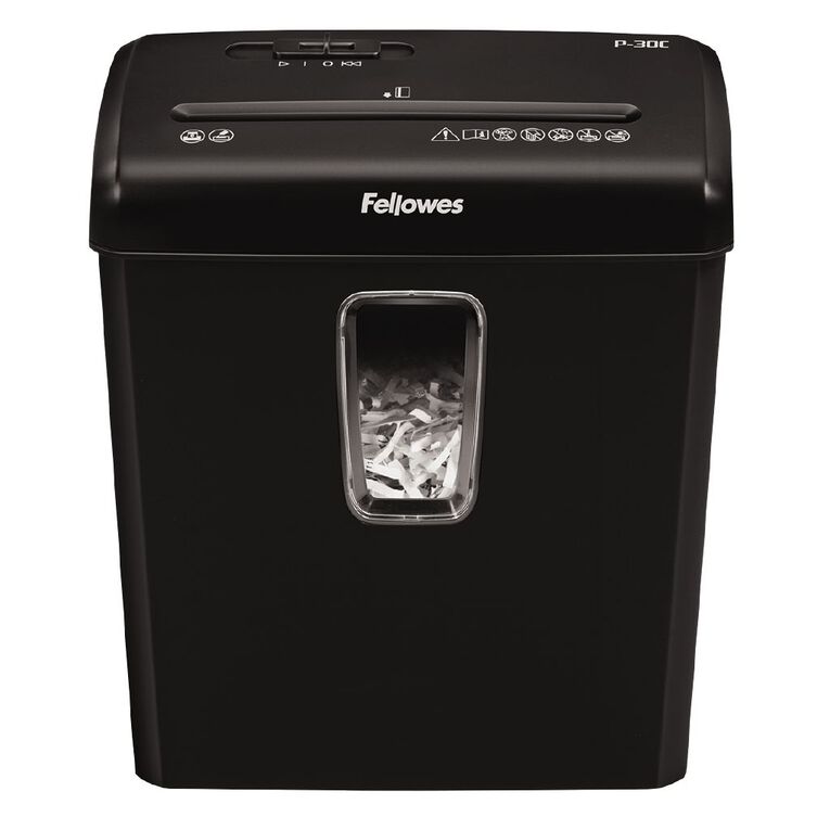 Fellowes Powershred P-30C Cross-Cut Shredder, , hi-res