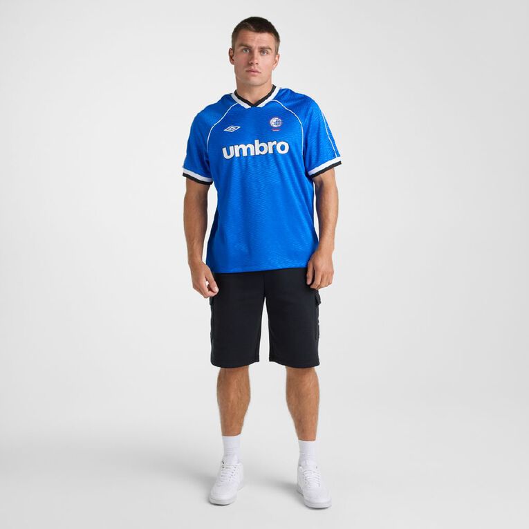 Umbro Unisex Adults Football Jersey, Blue, hi-res