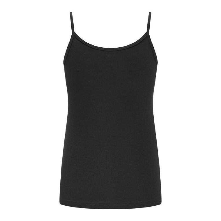 H&H Women's Thermal Singlet, Black, hi-res