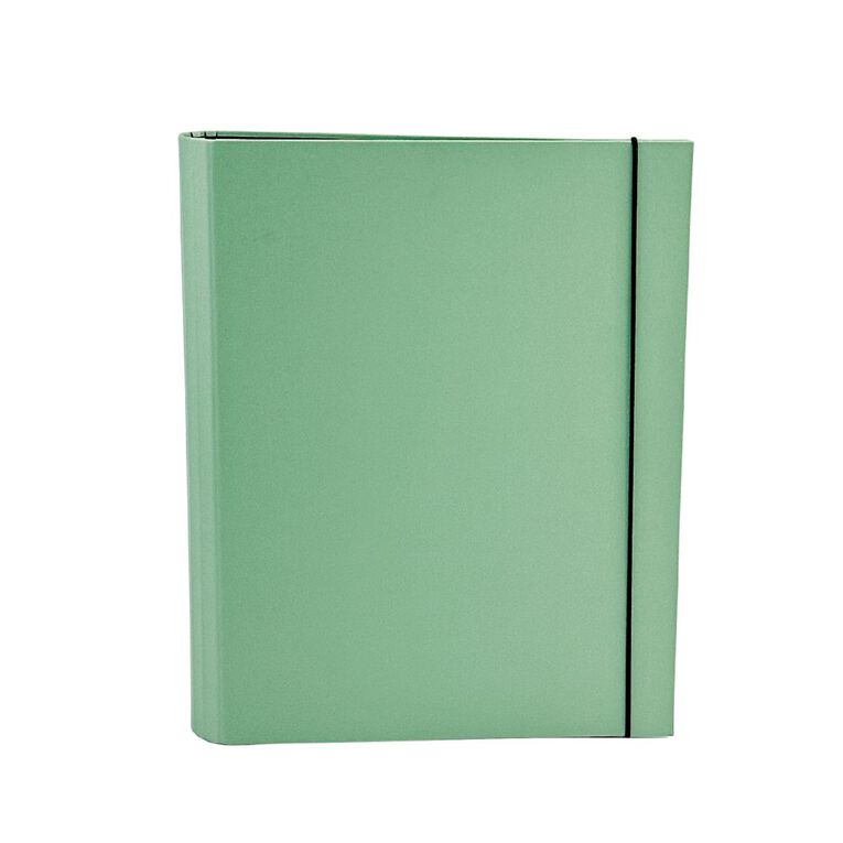 WS Ring Binder 25mm Round 2D Sage A4, , hi-res