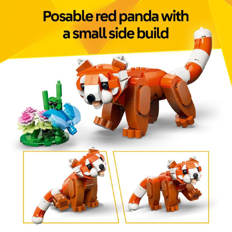LEGO CREATOR Cute Animals: Red Panda 31394, , hi-res
