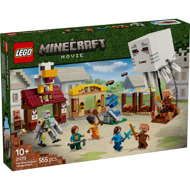 LEGO Minecraft The Ghast Balloon Village Attack 21273, , hi-res
