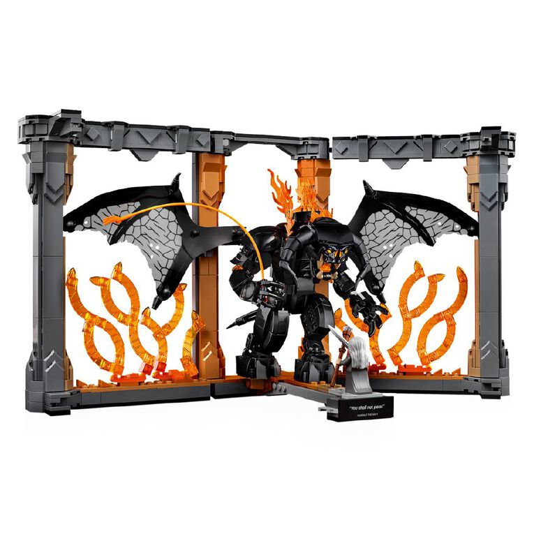 LEGO Icons Lord Of The Rings Balrog Book Nook 10367, , hi-res