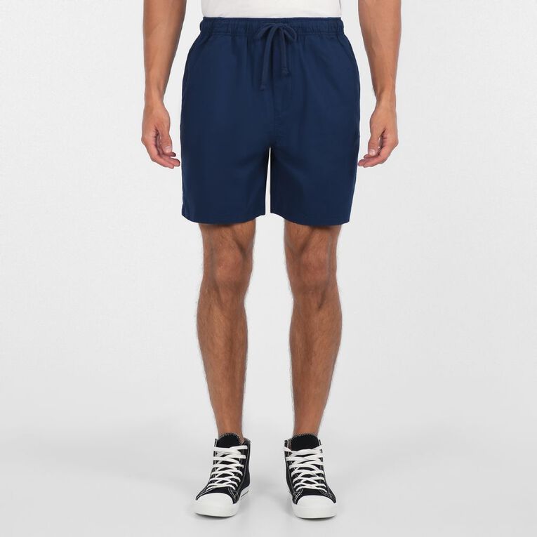 H&H Men's Woven Shorts, Blue Dark Estate, hi-res