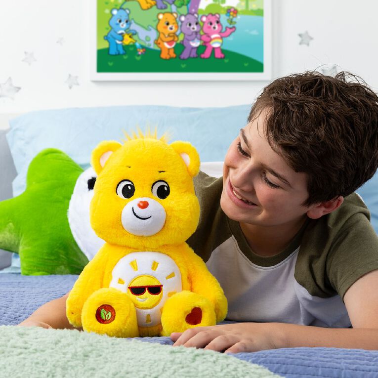 Care Bears Medium Plush Funshine Bear, , hi-res
