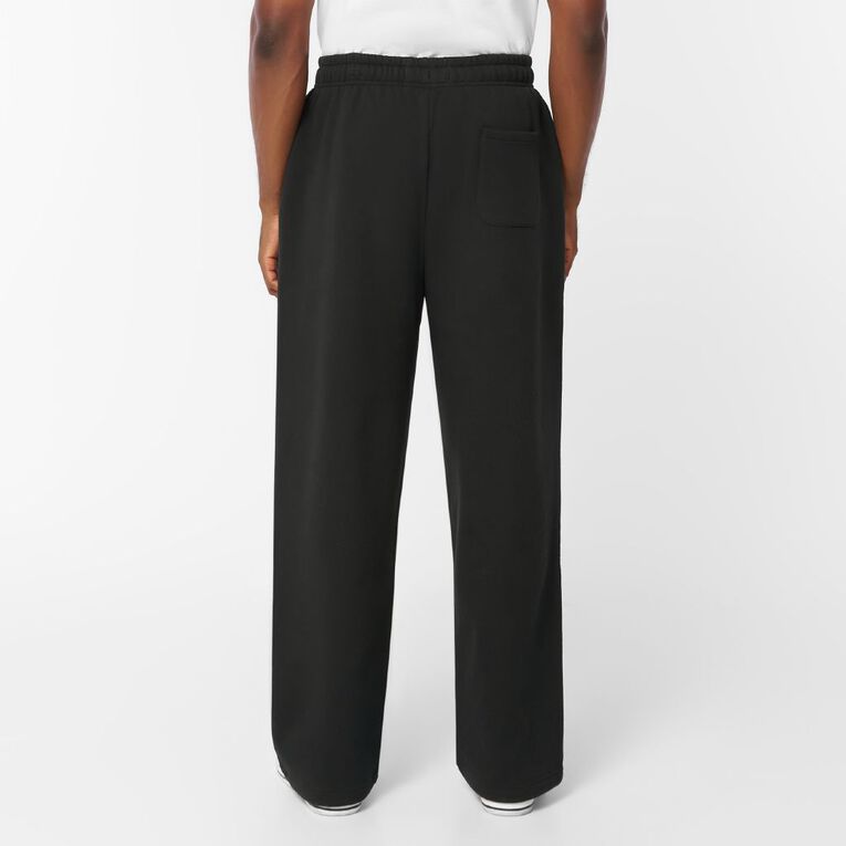 Garage Men's Straight Leg Trackpants Print, Black, hi-res