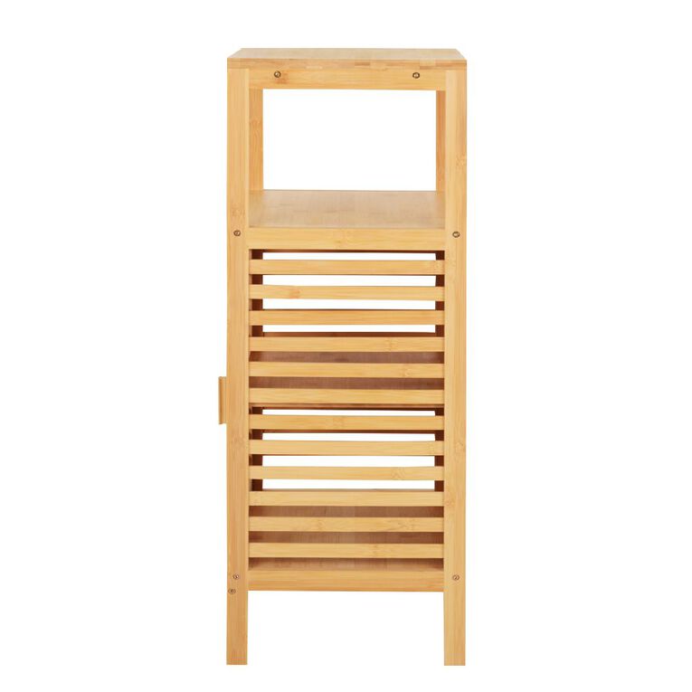 Living & Co Bamboo Single Storage Cabinet, , hi-res