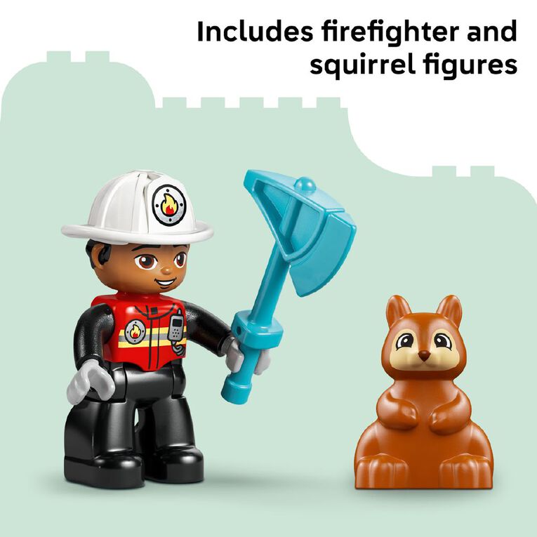 LEGO DUPLO Fire Engine with Hose and Firefighter 10473, , hi-res