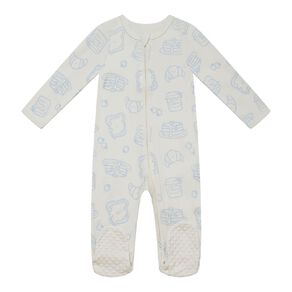 Young Original Babies' Zip-Thru Footed All-in-One