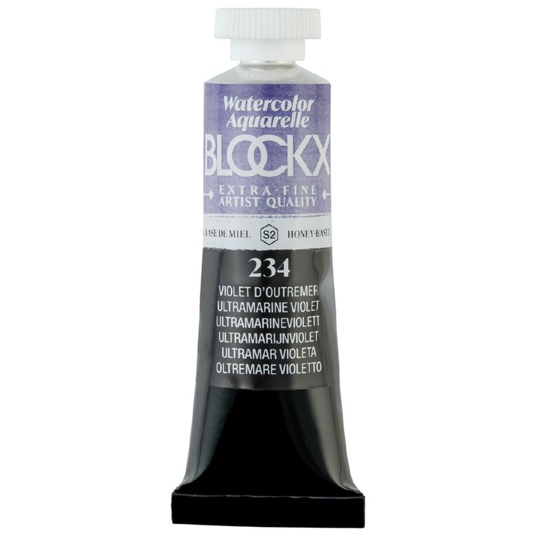 BLOCKX Watercolour Tube 15ml S2 234 Ultramarine Violet, , hi-res