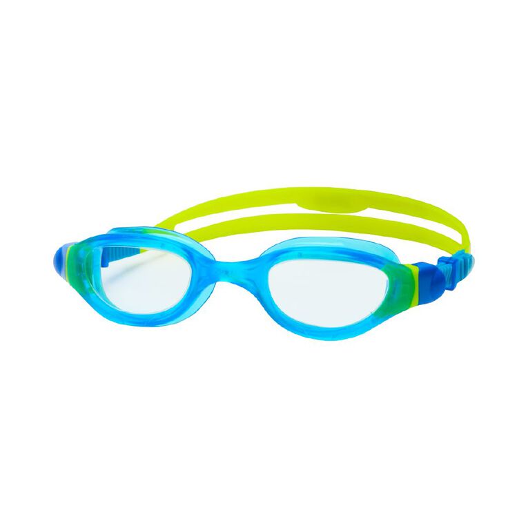 Zoggs Phantom 2.0 Junior Light Blue Lime Clear, , hi-res