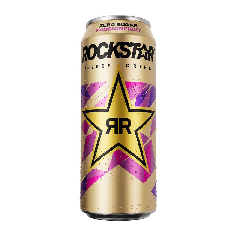 Rockstar Zero Sugar Passionfruit, , hi-res