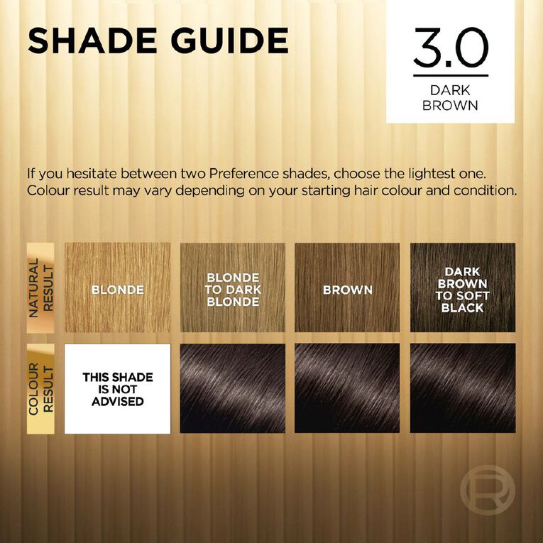 L'Oreal Paris Preference Hair Colour Dark Brown 3, , hi-res