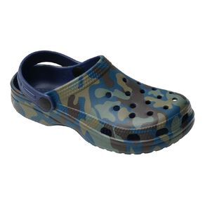 Young Original Senior Kids' Printed Frog Clog Shoes