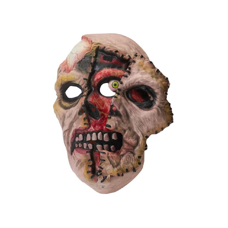 Seasons Zombie Face Ripper Mask, , hi-res