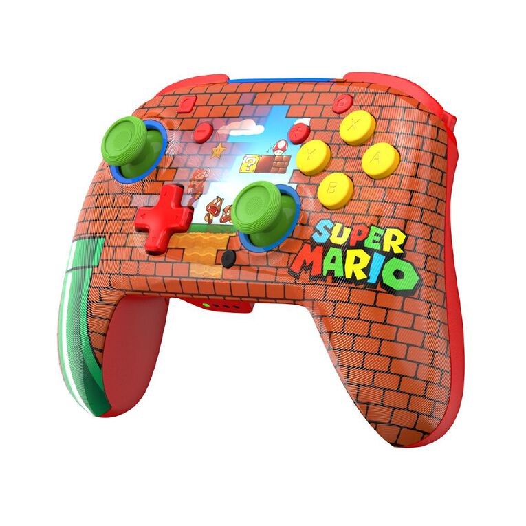 Turtle Beach Rematch Wireless Controller for NSW Mario Bricks, , hi-res