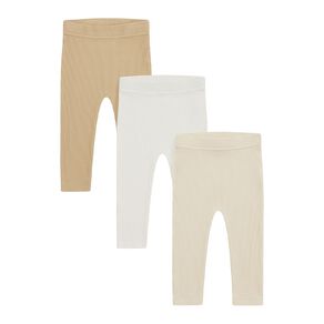 Young Original Baby's Rib Leggings 3 Pack