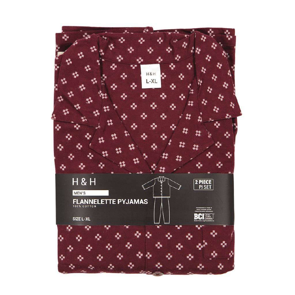 mens flannelette pyjamas