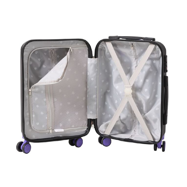 Kuromi Hard Embossed Suitcase 50cm, , hi-res