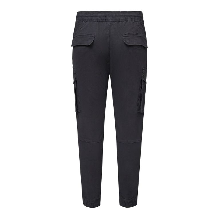 H&H Men's Cargo Joggers, Grey Dark, hi-res