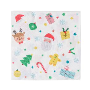 Wonderland Fun Festive Paper Napkin 20 Pack