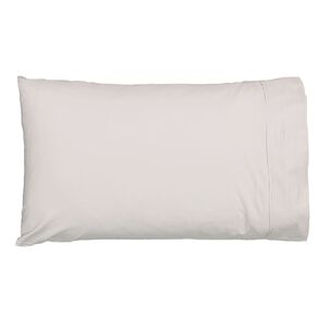 Living & Co Pillowcase 250TC 2 Piece Grey