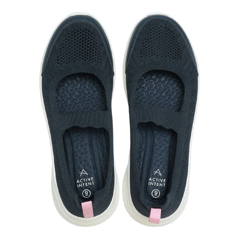 H&H Women's Iris Trainers, Navy, hi-res