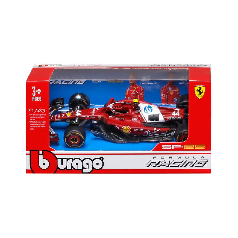 Bburago Ferrari Bburago Ferrari F1 1:43 SF 25 #44 Lewis Hamilton, , hi-res