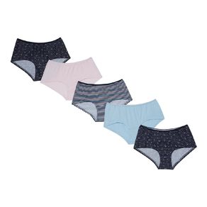 H&H Women's Shortie Briefs 5 Pack