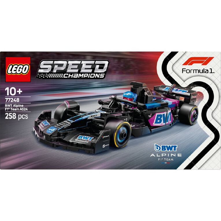 LEGO Speed Champions BWT Alpine F1 Team A524 Race Car 77248, , hi-res