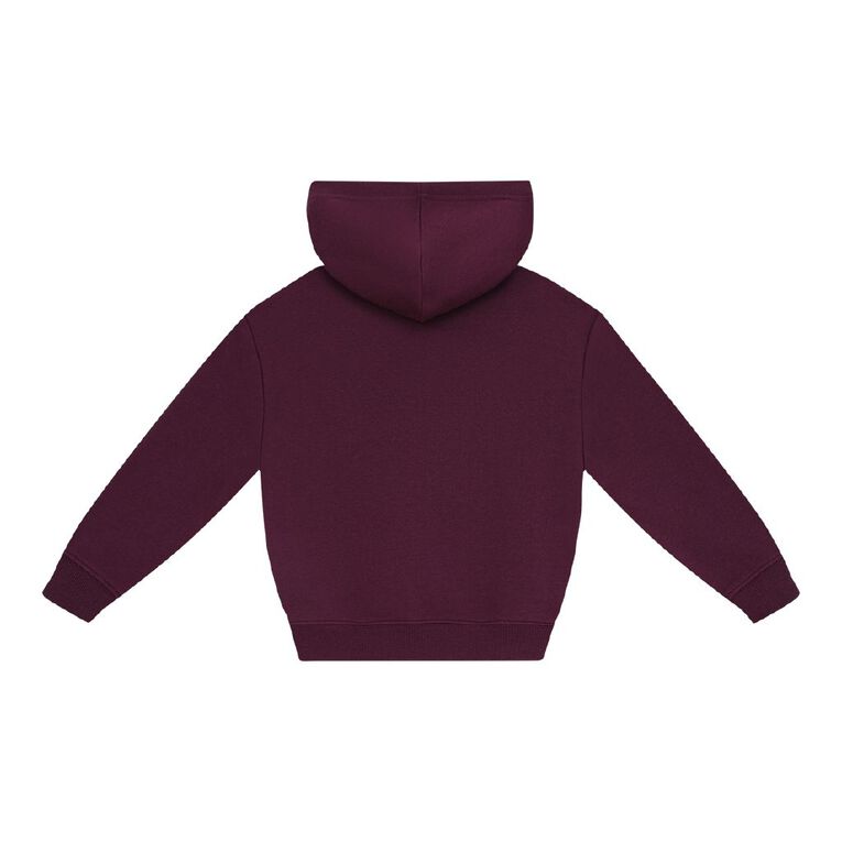 Young Original Toddler Girls' Printed Hoodie, Red Mid, hi-res