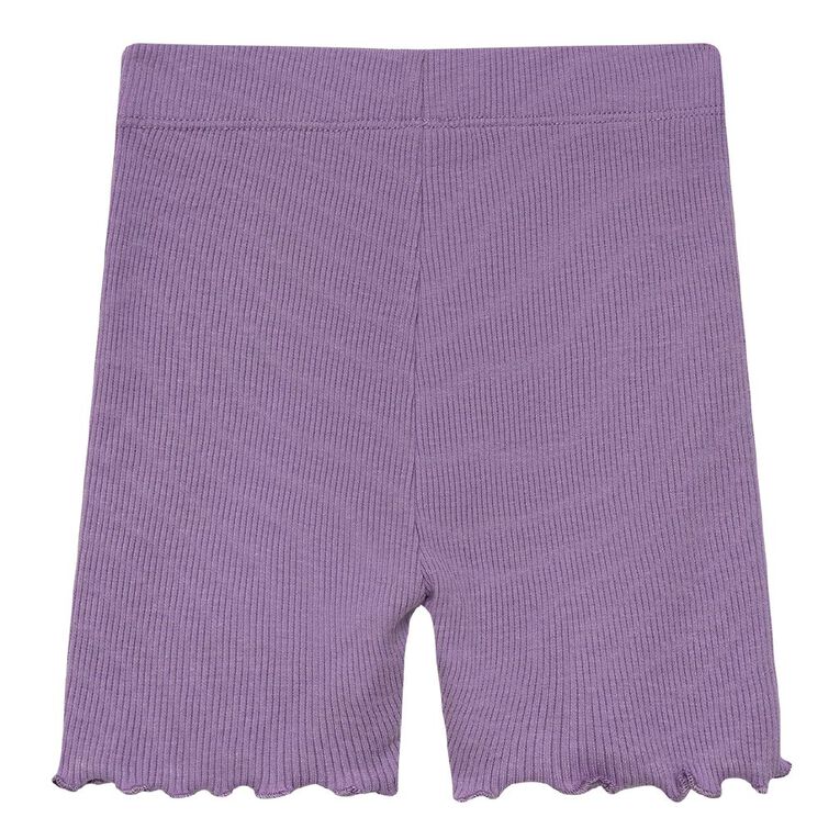Young Original Preschool Plain Bike Shorts, Purple Light, hi-res