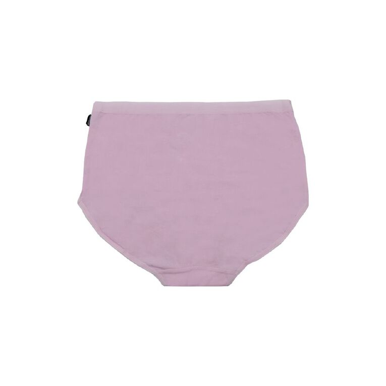 Underworks Women's Full Briefs 5 Pack, Pink, hi-res