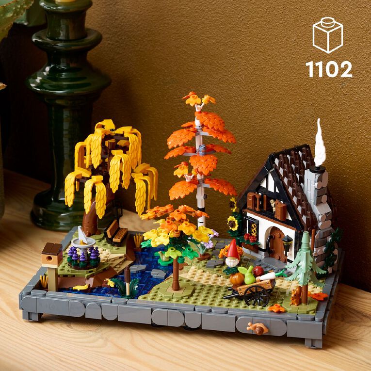 LEGO Icons Autumn Cottage Garde 11372, , hi-res
