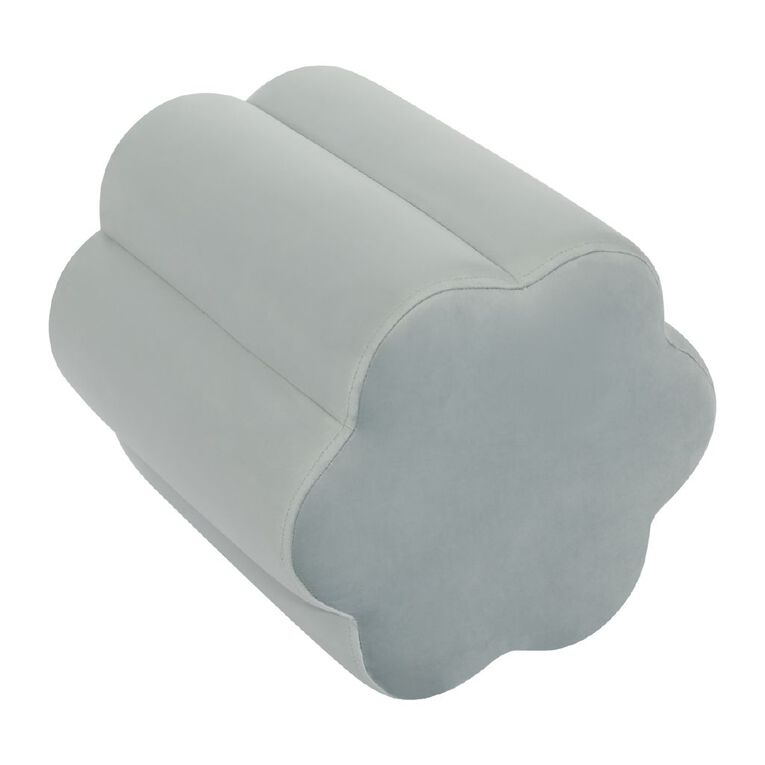 Living & Co Fleur Ottoman Blue Light, , hi-res