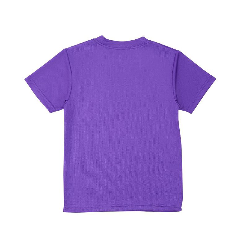 Schooltex Kids' Breezeway Tee, Purple Mid, hi-res