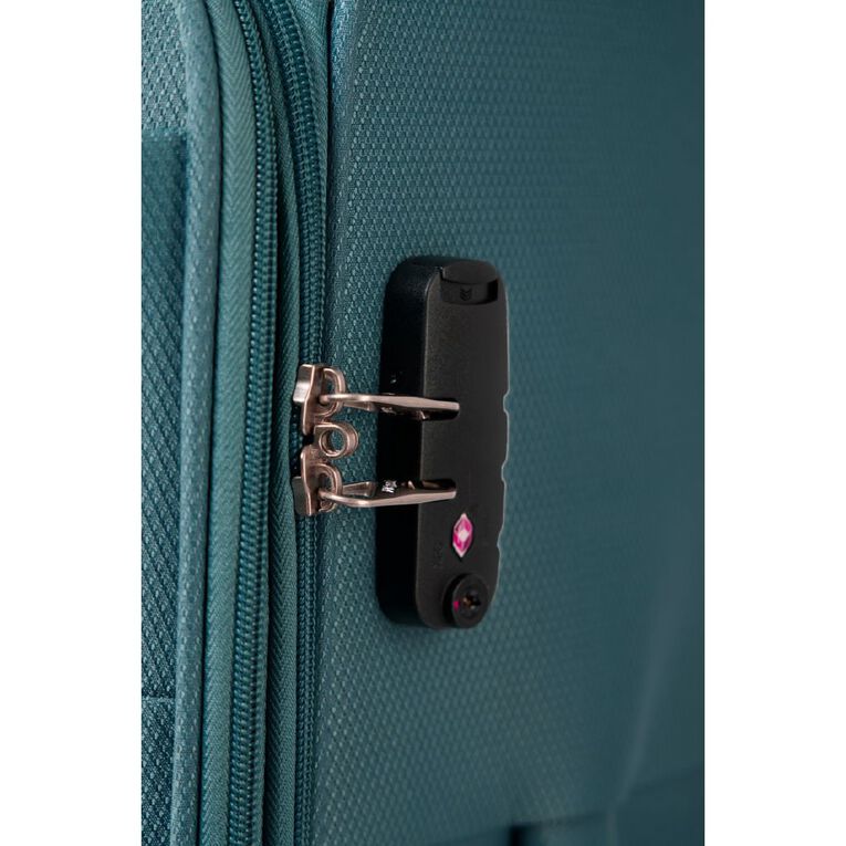 Wander Premium Soft Checked Suitcase 4 Wheel 77cm, , hi-res