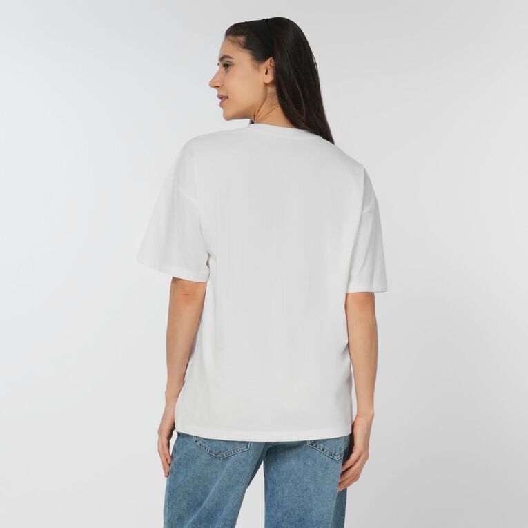 Paramount Women's Short Sleeve Charmed Sisters Tee, Cream, hi-res