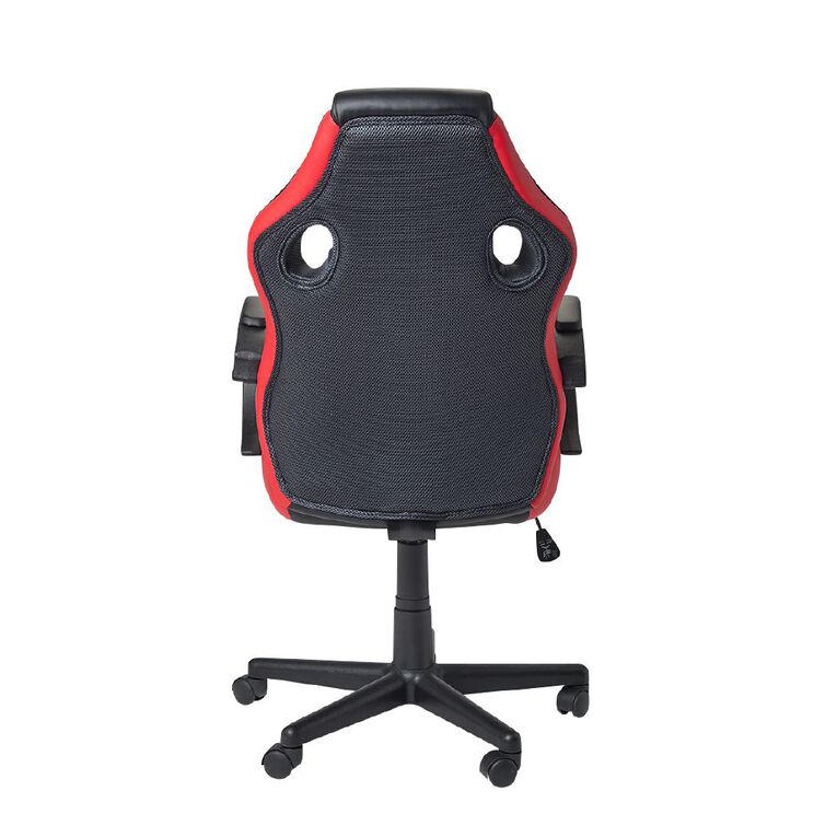 Living & Co Gaming Chair Red/Black, , hi-res