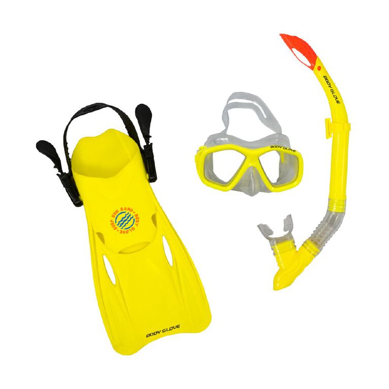 Body Glove Youth Cruise 4 Piece Snorkelling Set, , hi-res