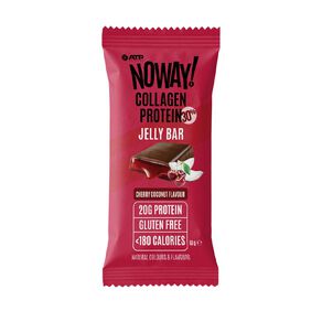 noway collagen jelly bar cherry coconut 1 each