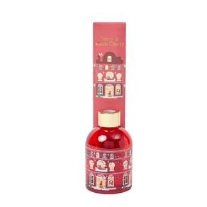 Wonderland Home Festive Reed Diffuser Berry & Black Cherry Red 100ml
