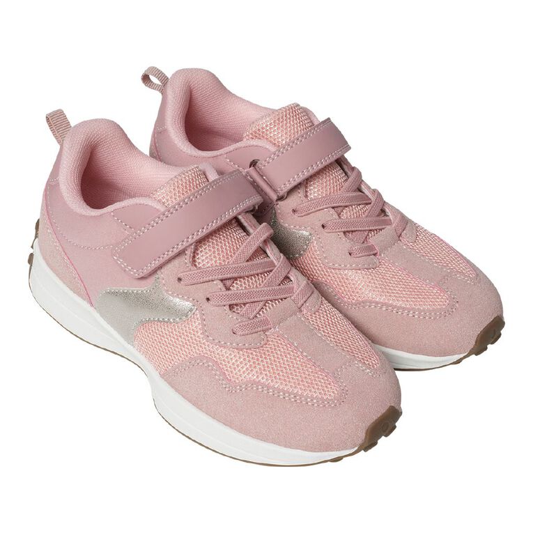 Young Original Senior Kids' Jose Sneakers, Pink Light, hi-res